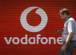 Vodafone shutter